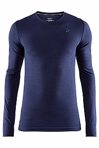 Bluza barbati FUSEKNIT COMFORT culoare bleumarin