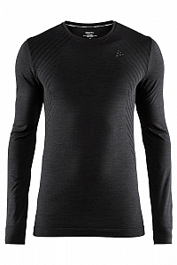 Bluza barbati FUSEKNIT COMFORT culoare neagra