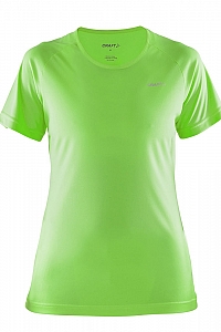 Tricou dama PRIME TEE culoare verde fosforescent